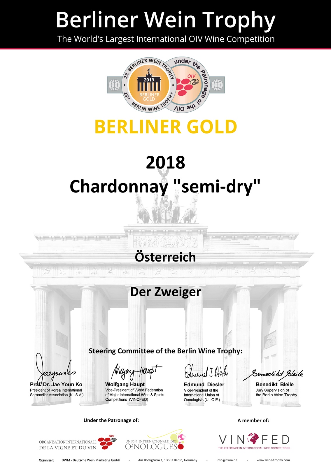 Berliner Wein Trophy 2019