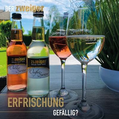 Weißer Spritzer und Wülder Spritzer