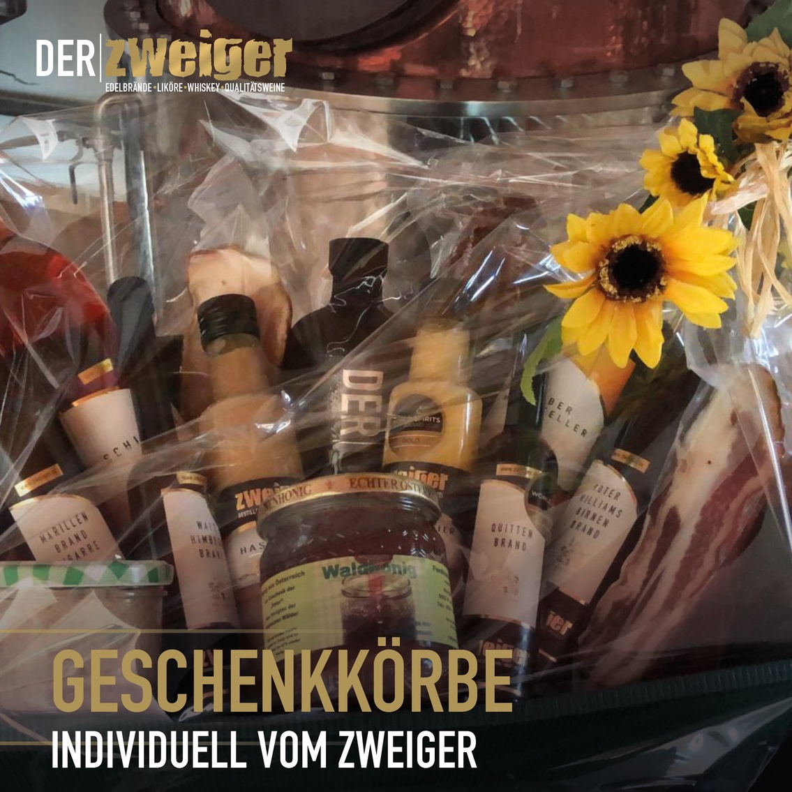 Geschenkkörbe individuell vom Zweiger