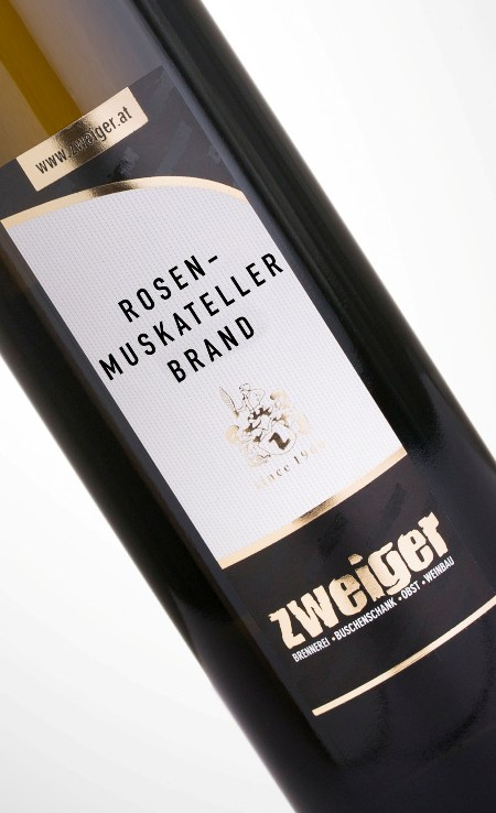 Rosenmuskateller Brand