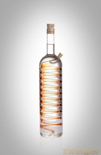Design-Spiralflasche